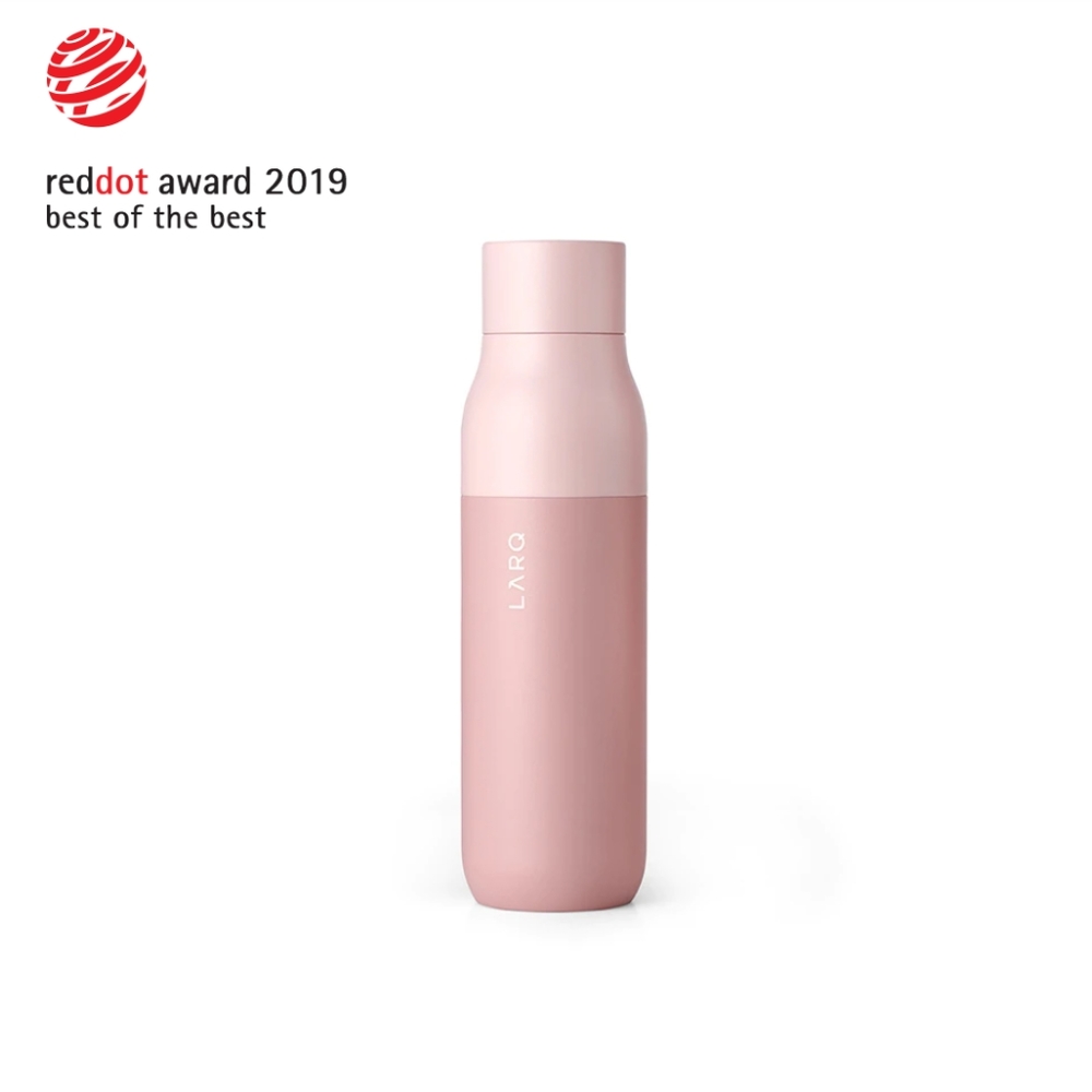 LARQ Pink Bottle & Limited Edition Sleeve